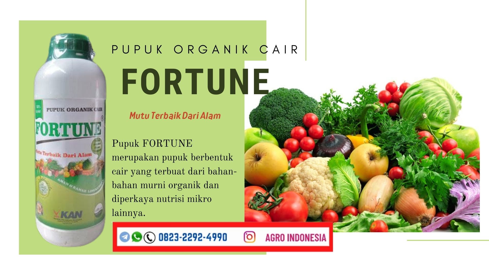 SEDANG PROMO! TELP! 0823-2292-4990, PUSAT Pupuk Organik Cair Terbaik ...