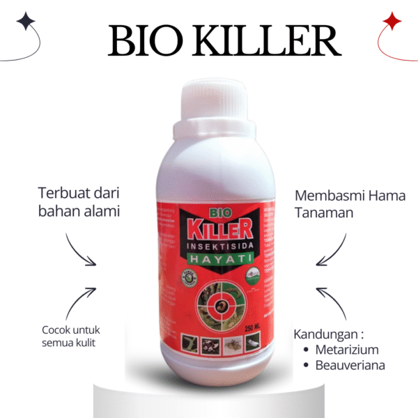 Insektisida Hayati BIO KILLER , obat hama untuk kutu putih, hama wereng dll - Gambar 4