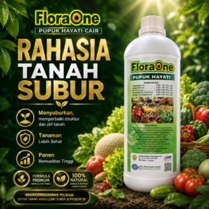Floraone Pupuk Hayati, Pupuk PGPR Rhizobium, Pupuk Cair Trichoderma