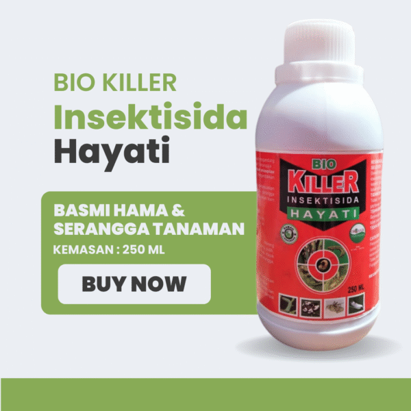 Insektisida Hayati BIO KILLER , obat hama untuk kutu putih, hama wereng dll