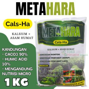 Pupuk kalsium untuk cabe Metahara 1 Kg, Cals Ha plus asam humat untuk meningkatkan hasil panen padi