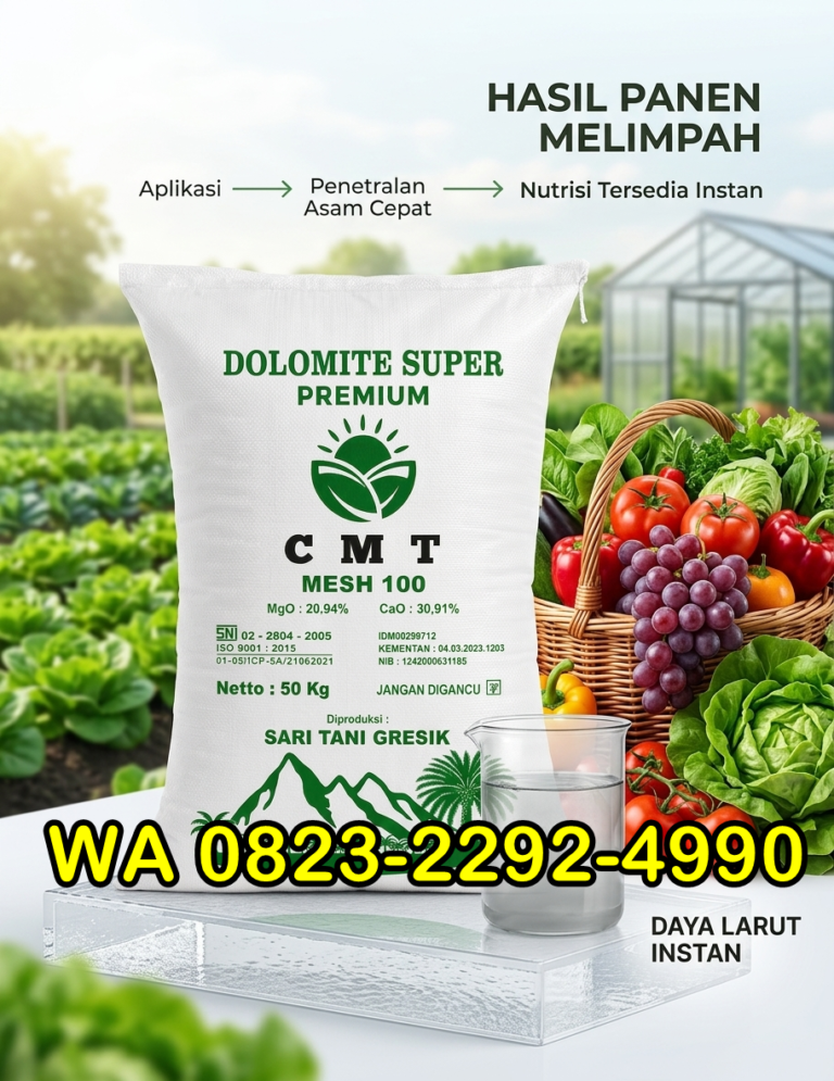 SEDANG PROMO!!! TELP! 0823-2292-4990, DISTRIBUTOR Pupuk dolomit untuk tanaman padi Palangkaraya, PRODUSEN Pupuk dolomit untuk tanaman jagung Katingan