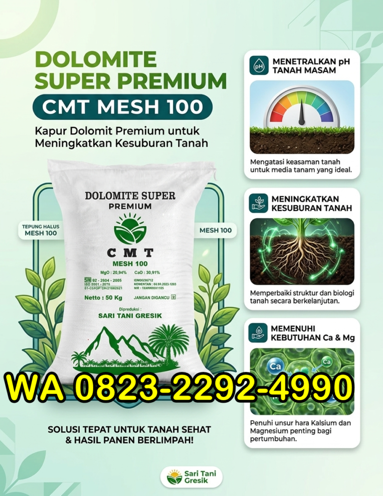 SEDANG PROMO!!! TELP! 0823-2292-4990, PABRIK Pupuk dolomit untuk bawang merah Muaro Jambi, JUAL Pupuk dolomit untuk semangka Merangin
