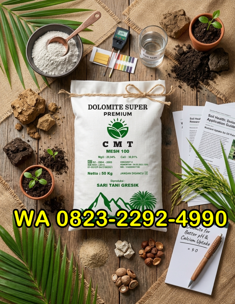 ORGANIK!!! TELP! 0823-2292-4990, PRODUSEN Pupuk dolomit untuk kakao Bungo, TOKO Pupuk dolomit untuk lada Tebo