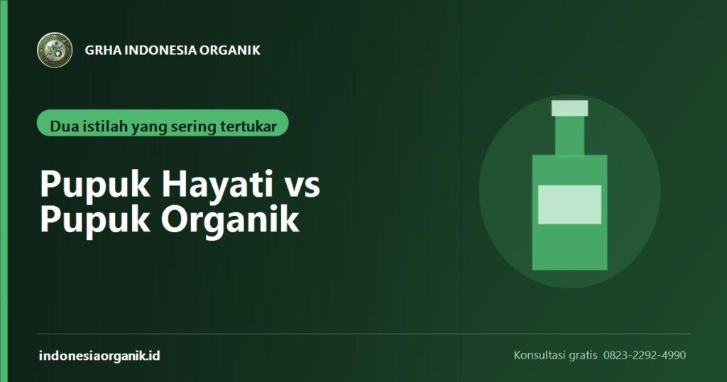 Banner artikel pupuk hayati vs pupuk organik