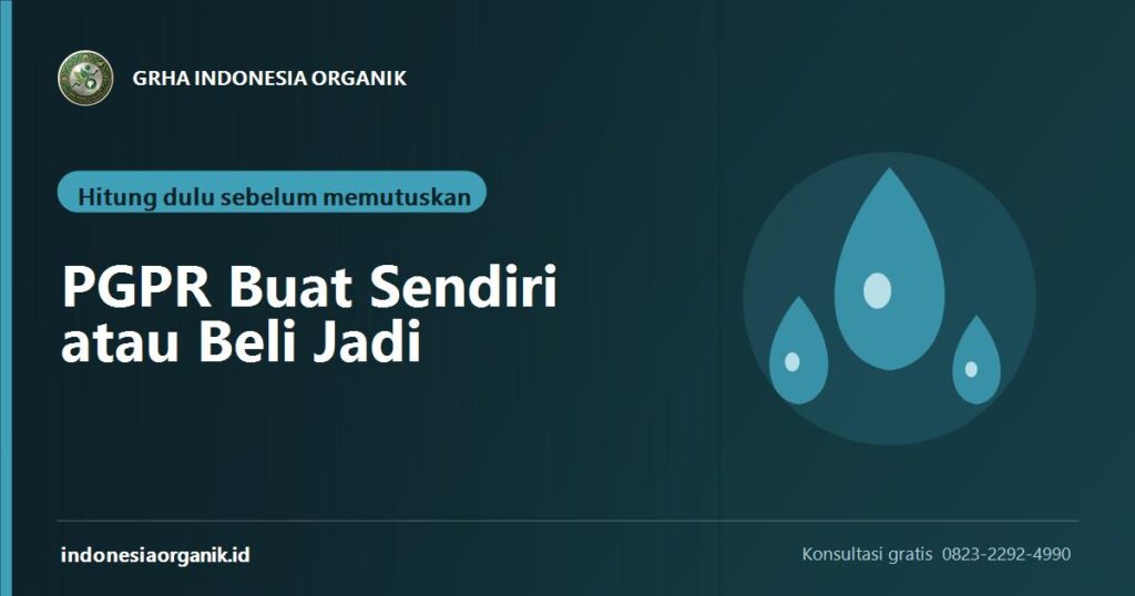 Banner artikel PGPR buat sendiri atau beli jadi
